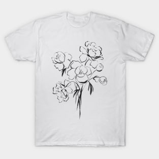 Peony Lines Matisse T-Shirt